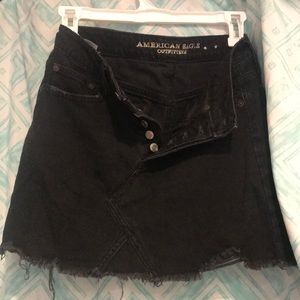 Black American eagle skirt